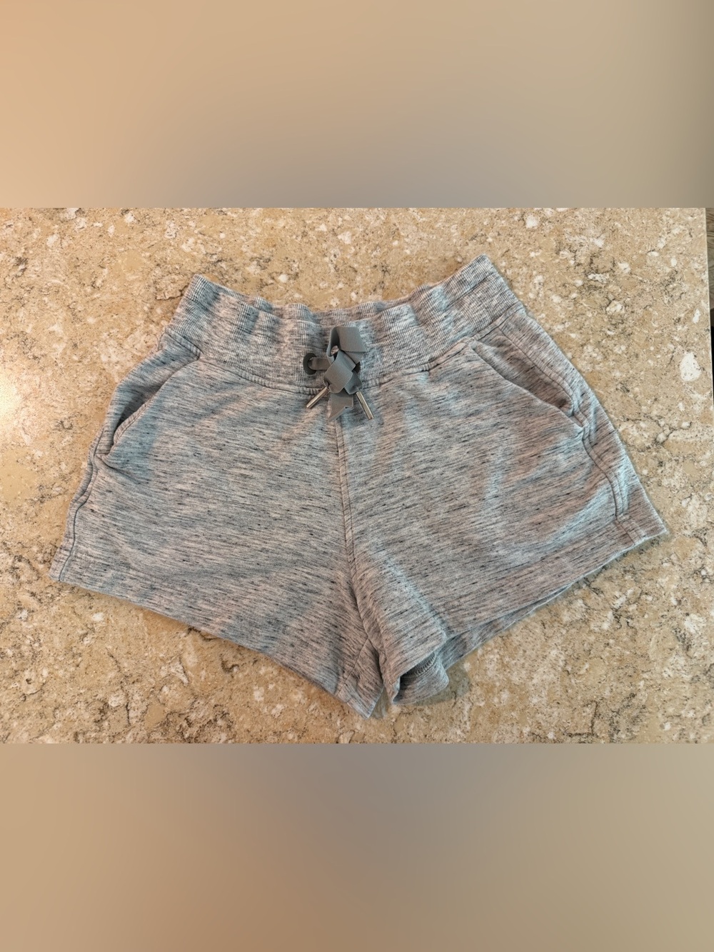 Athleta Heather Gray Athletic Lounge Shorts